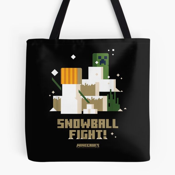 Item preview, Minecraft Christmas Snowball Fight! Snow Golem VS Creeper  designed and sold by CedriMark.