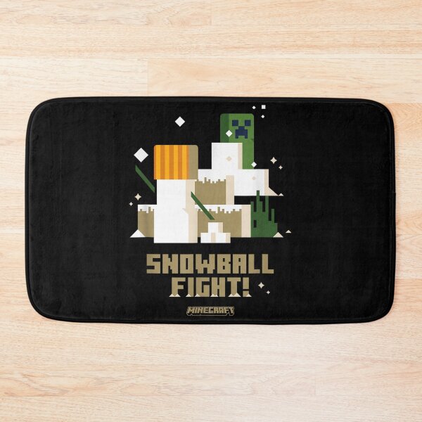 Item preview, Minecraft Christmas Snowball Fight! Snow Golem VS Creeper  designed and sold by CedriMark.