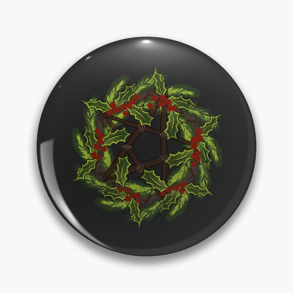 Item preview, Merry Hexmas - Yule wreath designed and sold by Neon-Harvest.