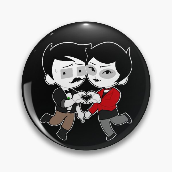 Item preview, Mrs. & Mr. Crocker Chibis designed and sold by junedug.