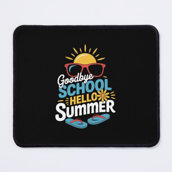 Item preview, Goodbye School Hello Summer Happy Last Day Teacher Students designed and sold by khorbiasieno.
