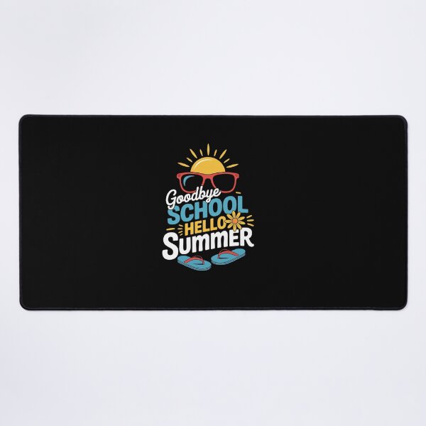 Item preview, Goodbye School Hello Summer Happy Last Day Teacher Students designed and sold by khorbiasieno.