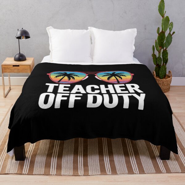 Item preview, Funny OFF DUTY TEACHER Great Last Day of School Gift Tank Top designed and sold by DrewLeuschke.