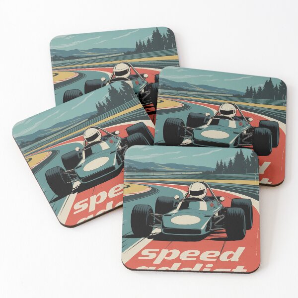 Item preview, Speed Addict Vintage Racing designed and sold by ACRShop.