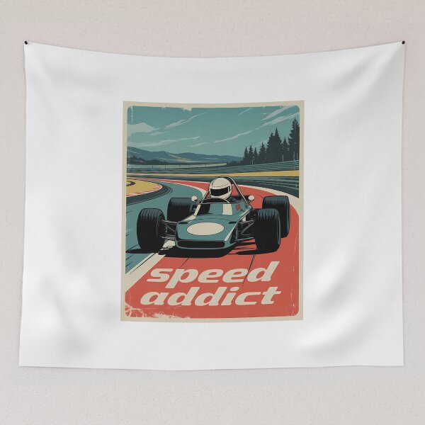 Item preview, Speed Addict Vintage Racing designed and sold by ACRShop.