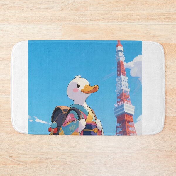 Item preview, Cute Duck In The Tokio Tower designed and sold by Aguilar Trips.