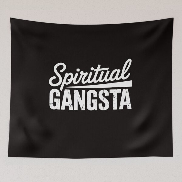 Item preview, New Age Spiritual Spirituality Yoga Gangster Enlightened Zen designed and sold by LapFemile.