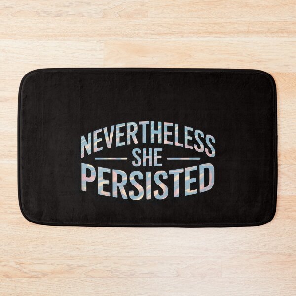 Item preview, Nevertheless She Persisted Inspirational Feminist Workout designed and sold by LapFemile.