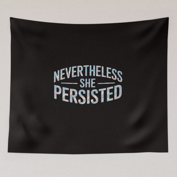 Item preview, Nevertheless She Persisted Inspirational Feminist Workout designed and sold by LapFemile.
