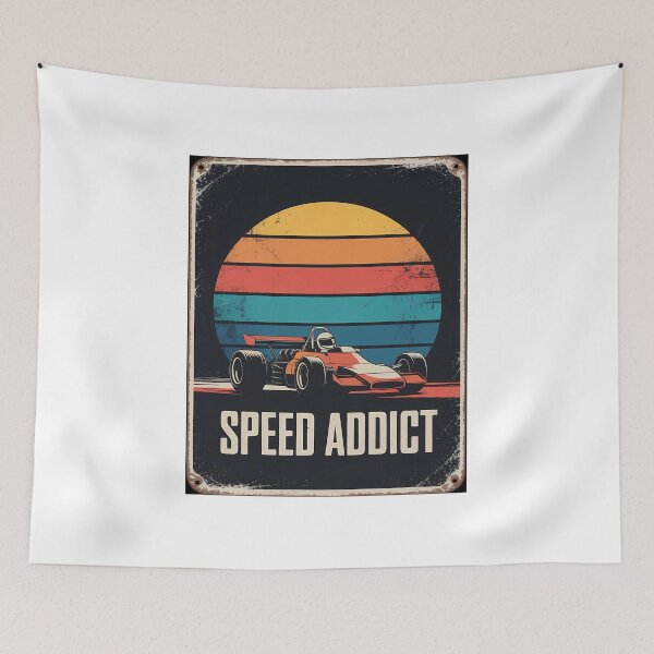 Item preview, Speed Addict Vintage Racing designed and sold by ACRShop.