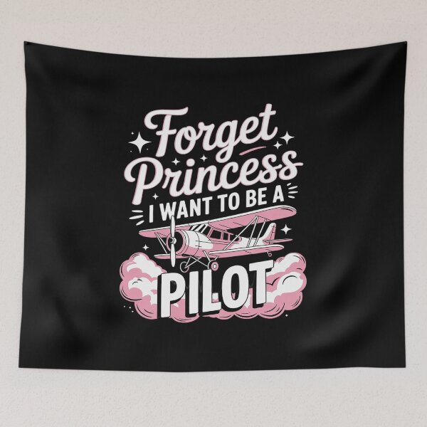 Item preview, Future Pilot Art For Women Girl Airplane Aviator Plane  designed and sold by KonstanKoraner.