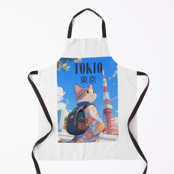 Item preview, Cute Kitty In The Tokio Tower designed and sold by Aguilar Trips.
