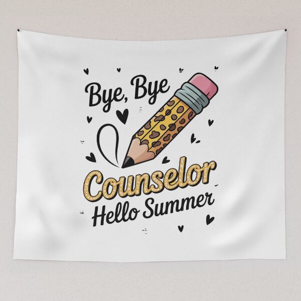 Item preview, Bye, Bye school Counselor Hello Summer teacher off designed and sold by khorbiasieno.