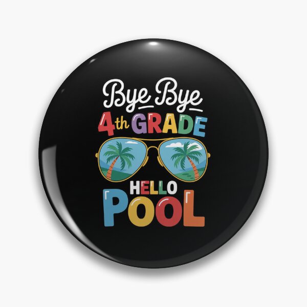 Item preview, Bye Bye 4th Grade Hello Pool Last Day Of School Sunglasses Tank Top designed and sold by AmparoBoyle.