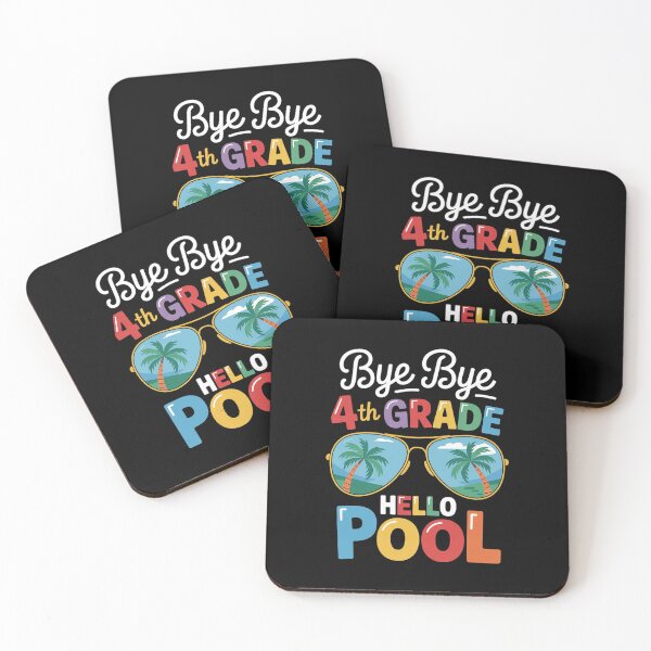 Item preview, Bye Bye 4th Grade Hello Pool Last Day Of School Sunglasses Tank Top designed and sold by AmparoBoyle.