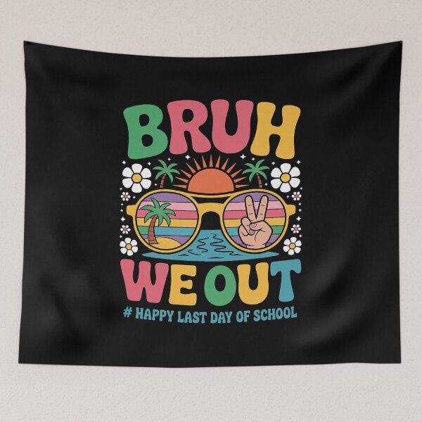 Item preview, Bruh We Out Funny Last Day Of School Teacher Boy Girl Summer designed and sold by HaileyRobel.