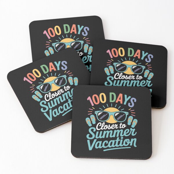 Item preview, 100 Days Of School Teacher, Kids Summer Vacation designed and sold by MinaReinger.
