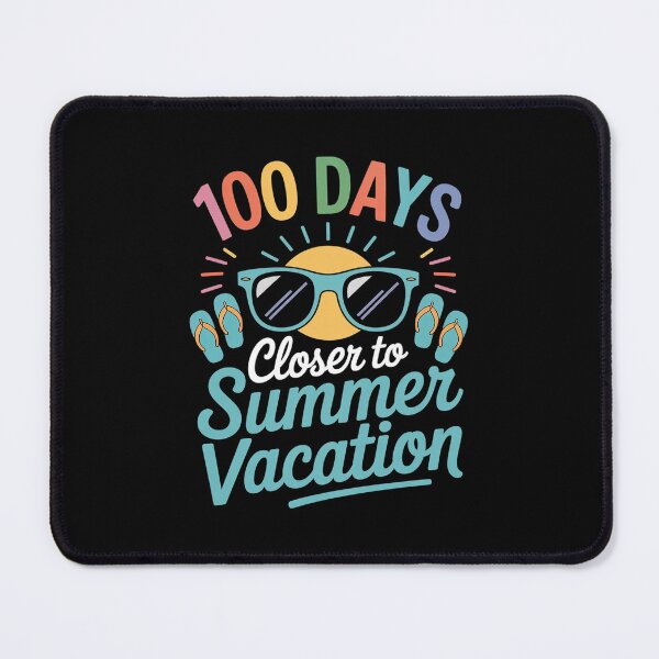 Item preview, 100 Days Of School Teacher, Kids Summer Vacation designed and sold by MinaReinger.