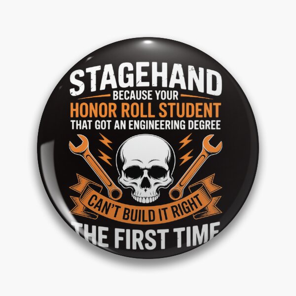 Item preview, Men Women I'm A Stagehand designed and sold by LapFemile.