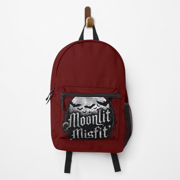Item preview, Moonlit Misfit – Gothic Moon & Bats designed and sold by RogueDusk.