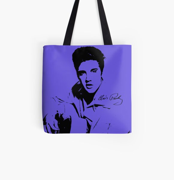 Elvis Presley All Over Print Tote Bag