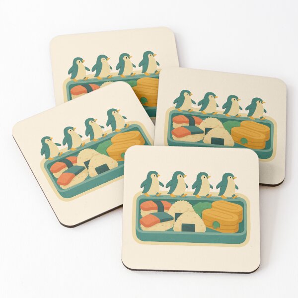 Item preview, Bento Penguin Parade designed and sold by Tiny Joy World.