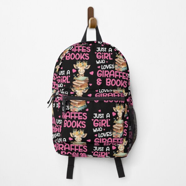 Item preview, Just A Girl Who Loves Giraffes And Books designed and sold by EarlineRenee.