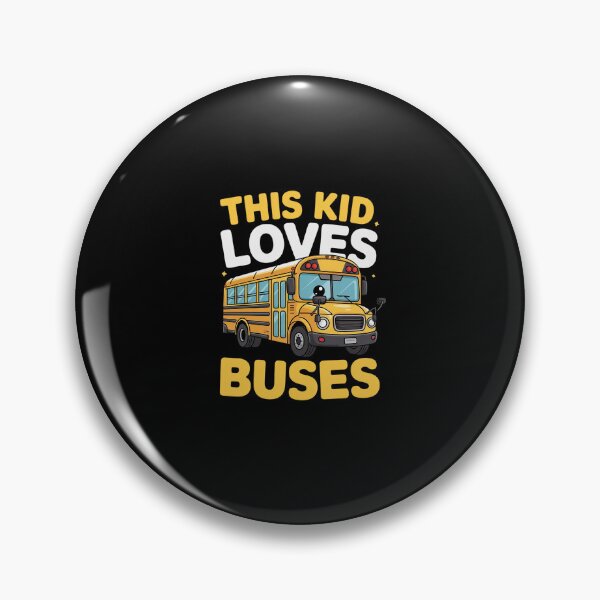 Item preview, This Kid Loves Buses Birthday Yellow School Bus Lover designed and sold by marcusry.