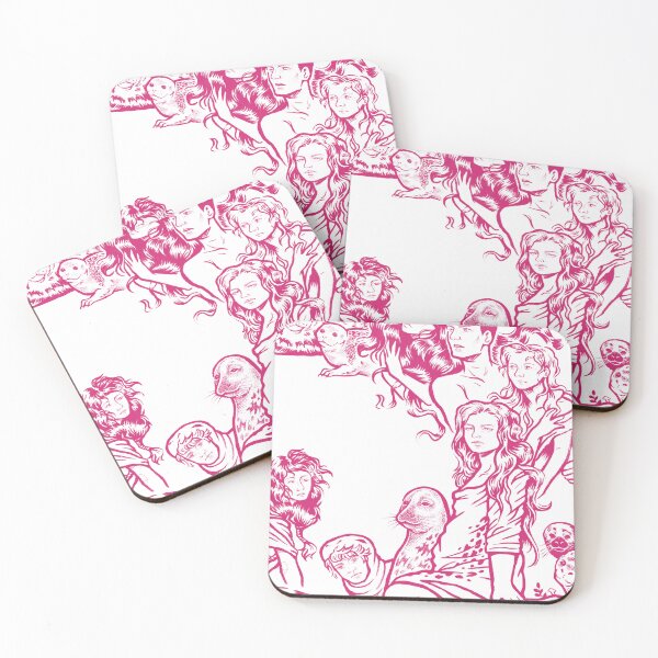 Item preview, selkie crescent hot pink designed and sold by petselkie.