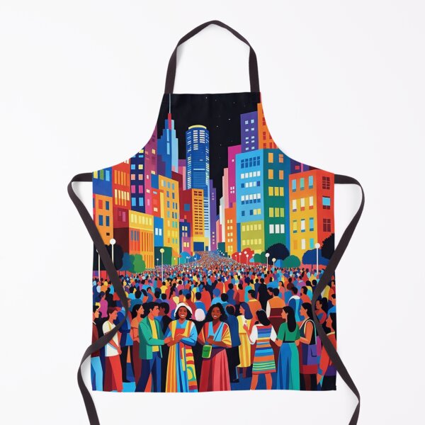 Item preview, Vibrant metropolis designed and sold by JLeonardoArt.