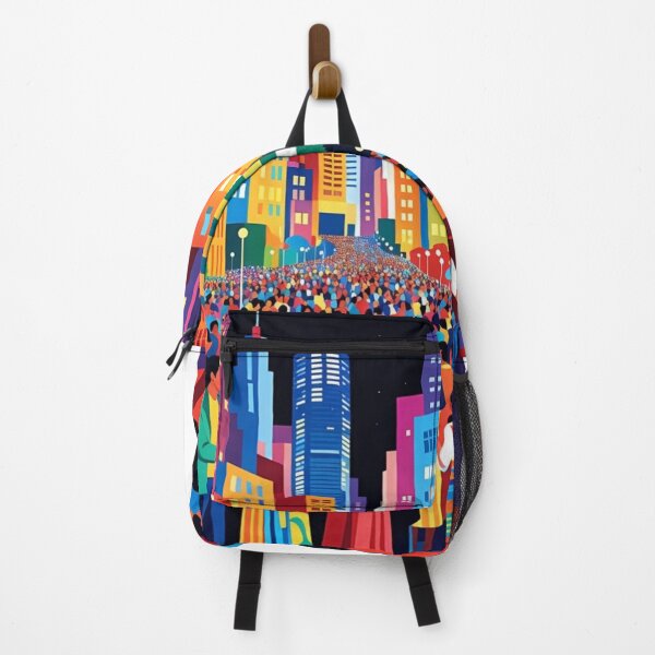 Item preview, Vibrant metropolis designed and sold by JLeonardoArt.
