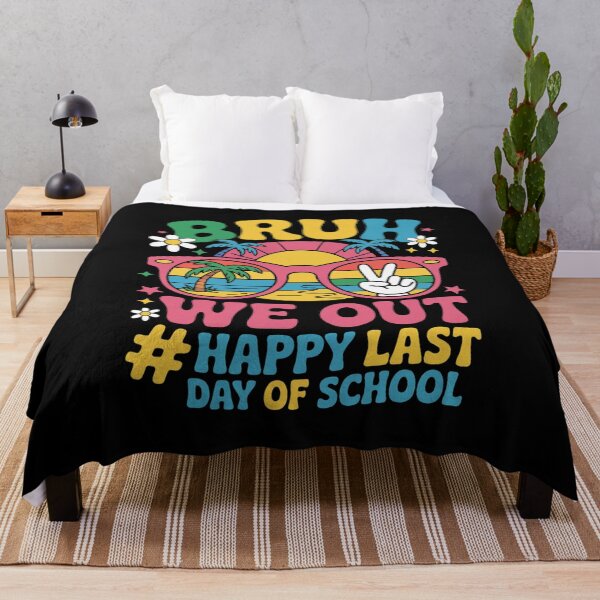 Item preview, Bruh We Out Teachers Happy Last Day Of School Groovy designed and sold by DianaStantzo.