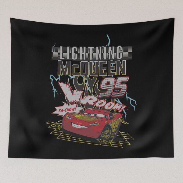 Item preview, Disney Pixar Cars 2 Lighting Mc Queen 95 Distressed Portrait  designed and sold by jimikoyallin.