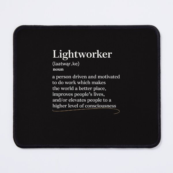 Item preview, Lightworker Definition, Spiritual Healer designed and sold by Viepenny.