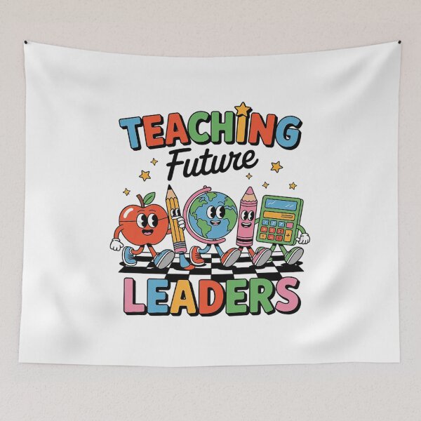 Item preview, Retro Teaching Future Leaders Groovy Teacher Back To School  designed and sold by khorbiasieno.