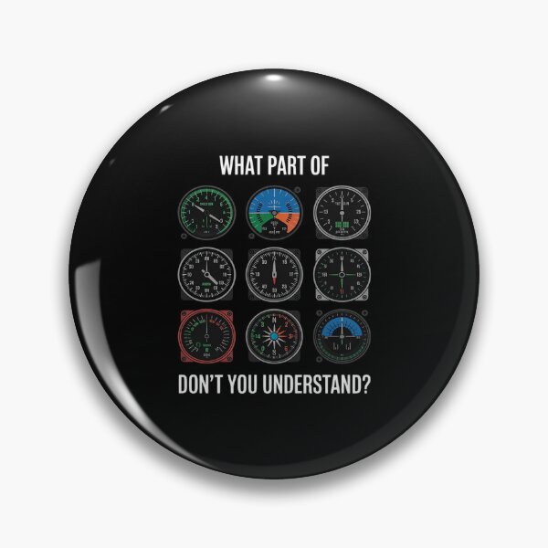 Item preview,  Pilot Art Men Women Aviation Airline Pilot Instruments  designed and sold by EllinoKlemo.