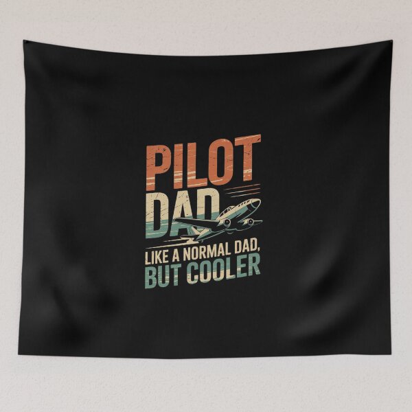 Item preview, Pilot Dad Art For Men Father Aviation Airplane Pilot  designed and sold by EllinoKlemo.