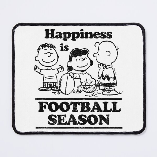 Artikelvorschau, Peanuts-Football-Saison – Retro-Herbstsport-Cartoon-Illustration entworfen und verkauft von jimikoyallin.