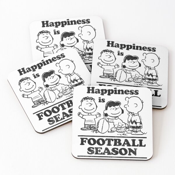 Item preview, Peanuts Football Season – Retro Fall Sports Cartoon Illustration designed and sold by jimikoyallin.
