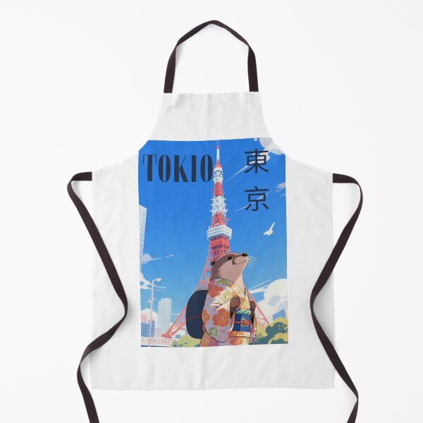 Item preview, Cute Otter In The Tokio Tower designed and sold by Aguilar Trips.