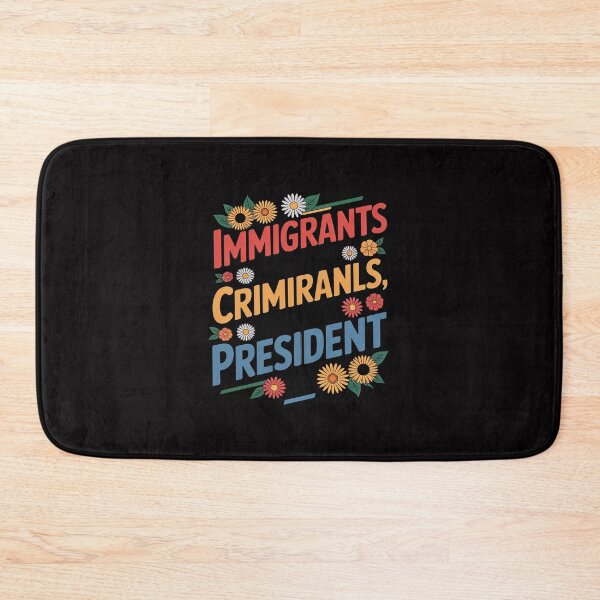 Item preview, Immigrants Are Not Criminals The President Is Feminist designed and sold by Viepenny.
