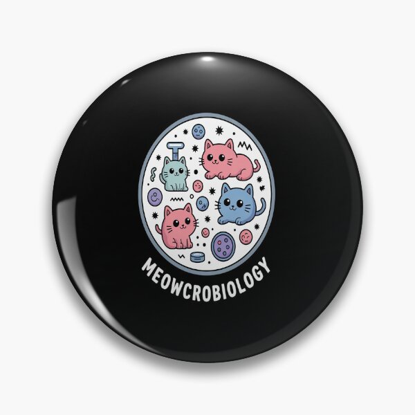 Item preview, Meowcrobiology Microscopic Cats Science Pet School Biology  designed and sold by AmparoBoyle.