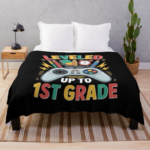 Item preview, Leveled Up To 1st Grade Gamer Back To School First Day Boys designed and sold by RayArmstrong.