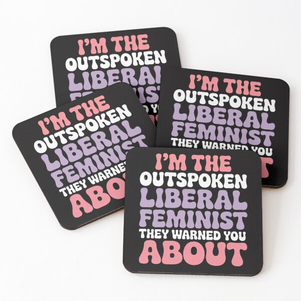 Item preview, I'm The Outspoken Liberal Feminist They Warned You About designed and sold by Viepenny.