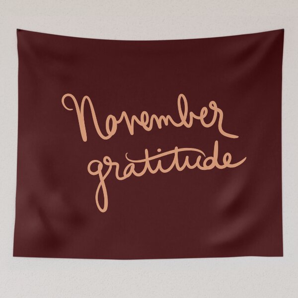 Item preview, November Gratitude designed and sold by abeink.