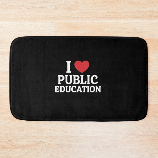 Item preview, I Love Public Education Support Message for Teachers designed and sold by RayArmstrong.