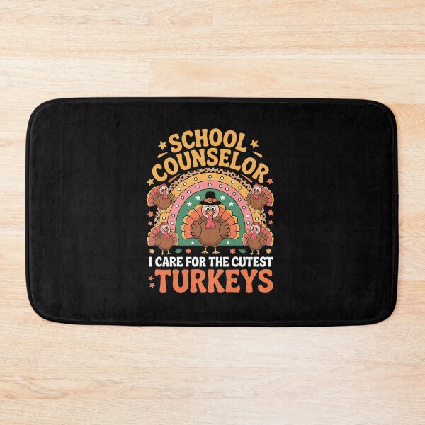 Item preview, I Care For The Cutest Turkeys Thanksgiving School Counselor  designed and sold by HaileyRobel.