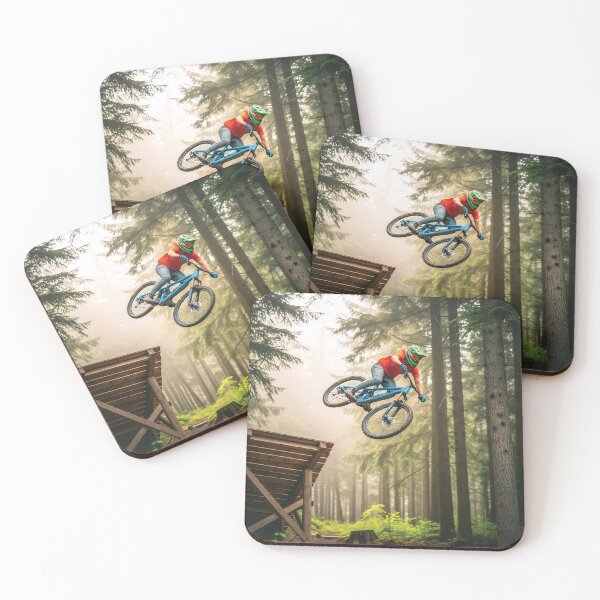 Item preview, Suspended at the peak of an aerial arc. designed and sold by Hinson MTB Visuals.