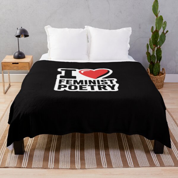 Item preview, i love feminist poetry designed and sold by Viepenny.