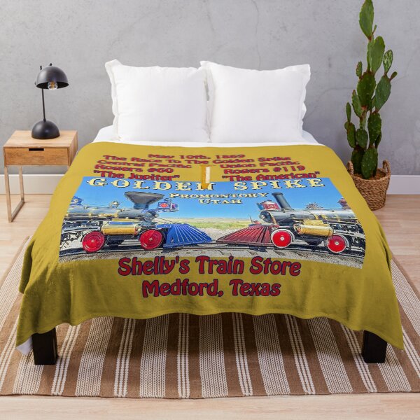 Item preview, Union Pacific vs Central Pacific, Great Race To Promontory 1869, Shelly's Train Store, Vintage, Classic, Collectible Train Logos, Rail & Railroad Logos, stickers, t-shirts, posters designed and sold by MoreEZUSA-Here.